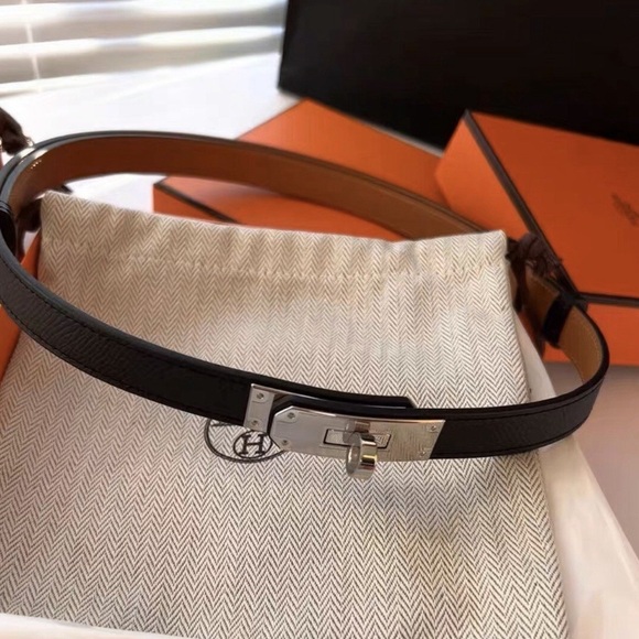 New Hermes Epsom Kelly Pocket Belt One Size main image 14